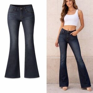 JustBlack Denim Dark Wash Flared Women’s Jeans